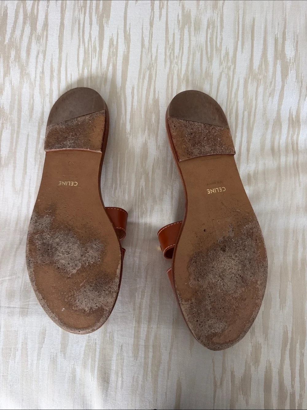 Celine leather slide